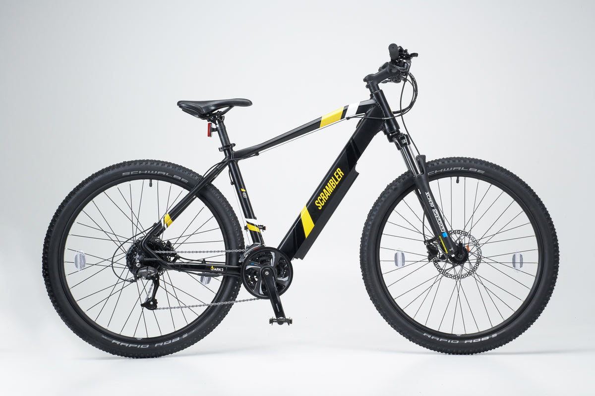 Photograph of the Mark2 Scrambler Hardtail